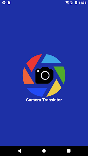 Android application Camera Translator screenshort