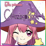Ella coloring book(coloring 1) icon