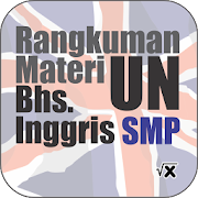 Rangkuman UN B Inggris SMP  Icon