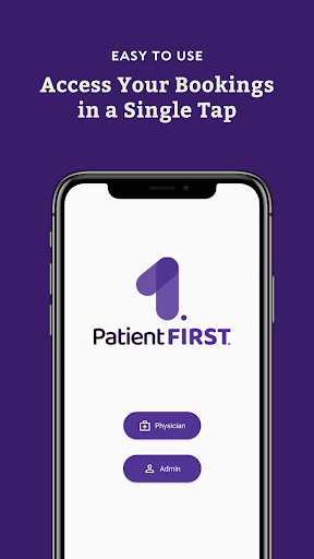 Android application Patient First.AI Physician screenshort