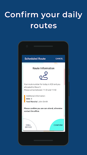 UniQore Driver Demo App Screen 3