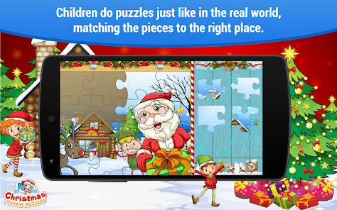 Captura de Pantalla 17 Christmas games: Kids Puzzles android
