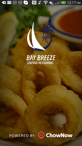 Android application Bay Breeze Restaurant screenshort
