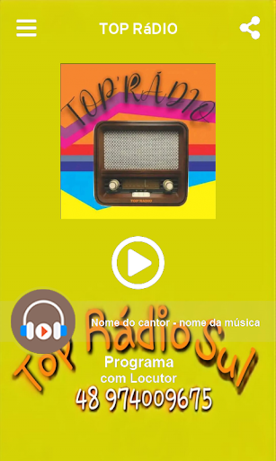 Toop Rádio Screen 2
