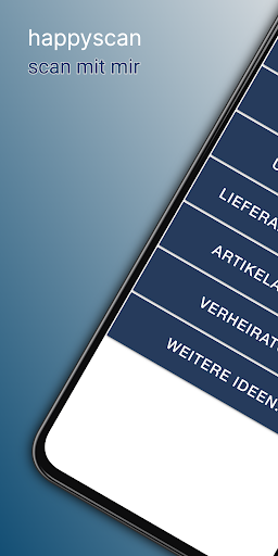 Android application happyscan screenshort