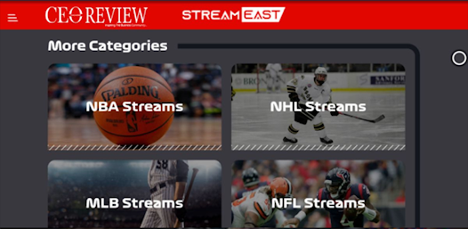 StreamEast - Live Sport Events screenshot 4