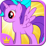 Unicorn Little Pony Coloring icon