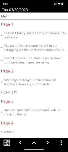 Enquirer Gazette Screen 2