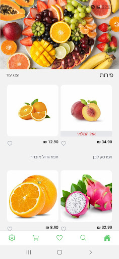 פירות הרמבם Screen 2