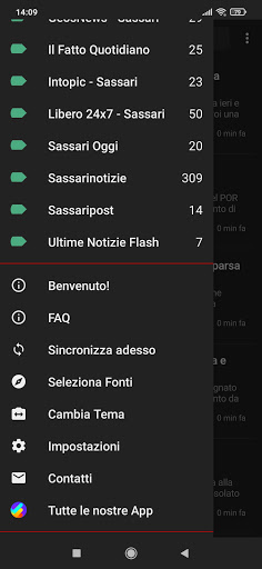 Sassari notizie Screen 2