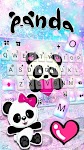 screenshot of Galaxy Heart Panda Theme