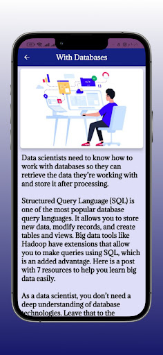 Learn Data Science Screen 2