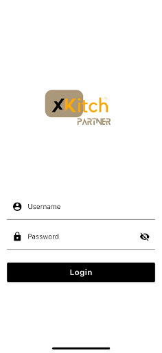 Android application XKitch Partner screenshort