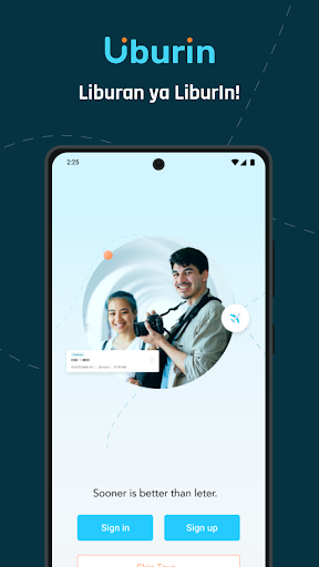 Android application Liburin screenshort