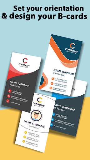 Business Card Maker, Visiting Screenshot 2 - AppWisp.com