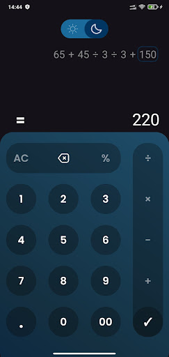 CalcSwift Screen 3