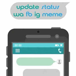 Icon image Update Status WA FB IG Meme