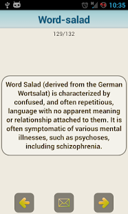 Medical Psychiatric Dictionary Screenshot