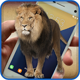 Lion On Screen Prank icon