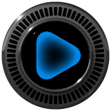 NEON BLUE Poweramp skin icon