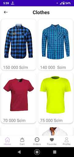 TechOnlineShop Screen 2