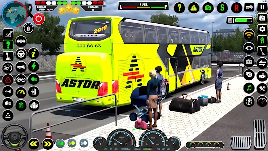Luxus-Reisebus-Spiele