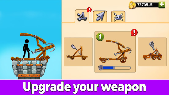 Скачать игру The Catapult 2: Grow Castle・Tower Defense・Stickman для Android бесплатно