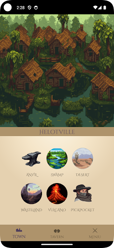 Mystic Text RPG - Screenshot 1