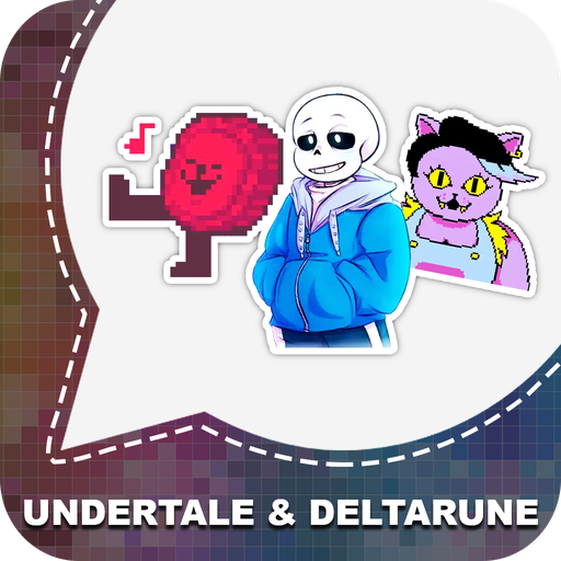 UNDERTALE and DELTARUNE Sticker For WhatsApp