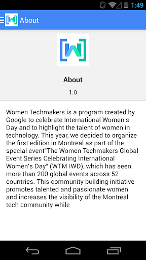 Women Techmakers Montreal 2016