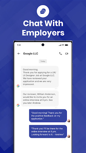 Screenshot of Yulys Job Search