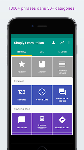 Aperçu de l'application