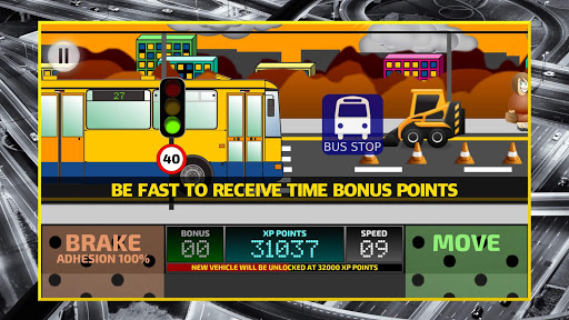 City Bus Driving Simulator 2D