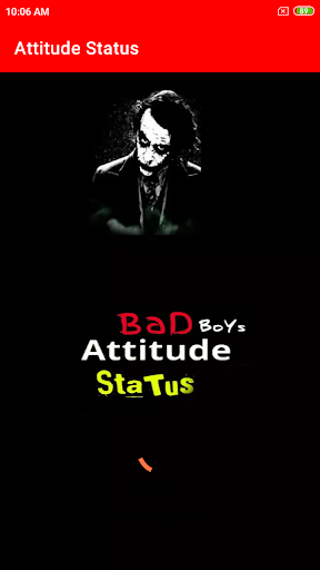 Android application Attitude Status and shayari screenshort