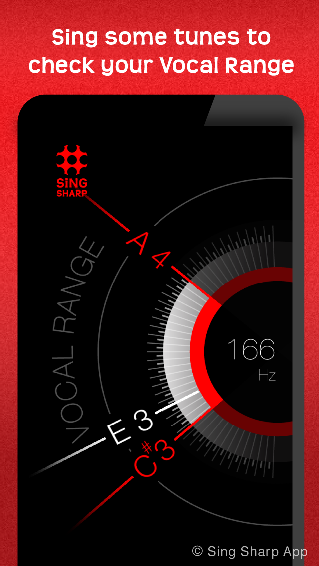 Android application Learn to Sing - Sing Sharp screenshort