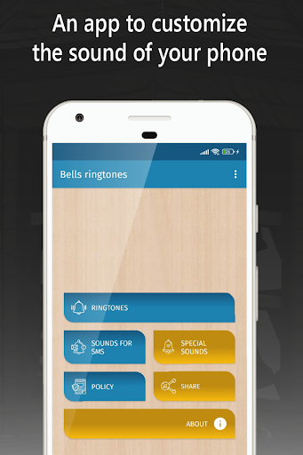 Android application bells ringtones for phone screenshort