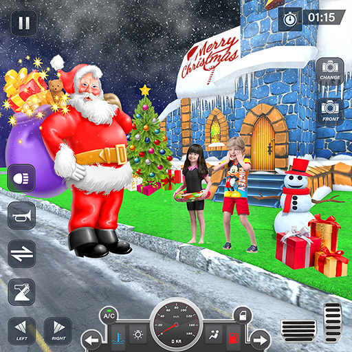 Santa Claus Games Gift Delivery 3D: Christrmis Snow Mission Santa
