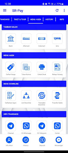 SRPAY MULTI PAYMENT Screen 3