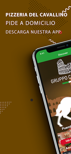 Android application Pizzeria Del Cavallino screenshort