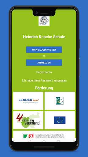 Android application Heinrich Knoche Schule screenshort