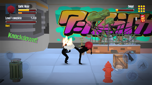 Android application Hungry Warriors - callejero screenshort