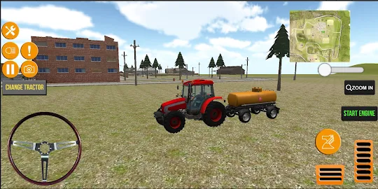 Tractor Driving Dash Simulator