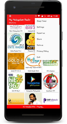 My Malayalam Radio-Web Radios Screen 3