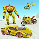 アプリのダウンロード Helicopter Robot Car Game 3d をインストールする 最新 APK ダウンローダ