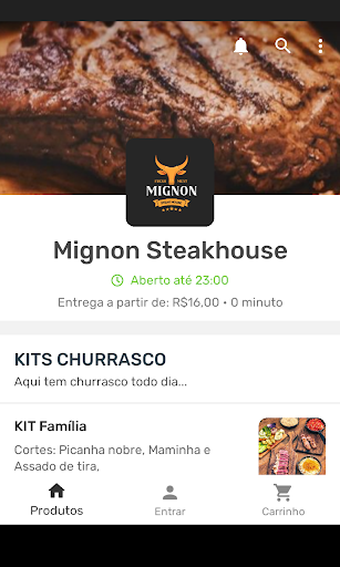 Mignon Steakhouse Screen 2