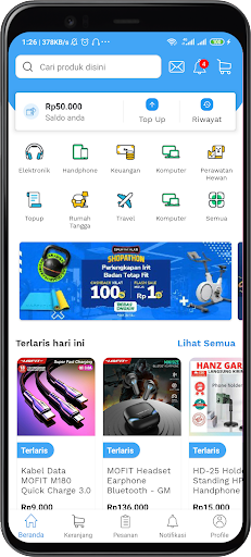 Android application Dirumahaja screenshort