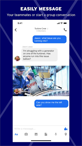 Android application ServiceMax Zinc screenshort