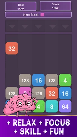 Game screenshot Drop the Numbers Merge Puzzle apk download