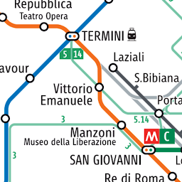 Icon image Rome Metro Map 2023