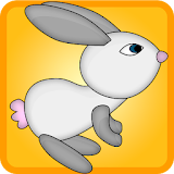 jumping rabbit games icon